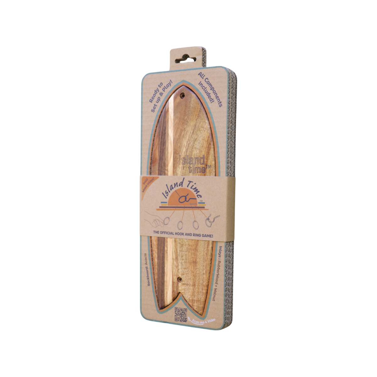 Beach Bum Hook and Ring packaging