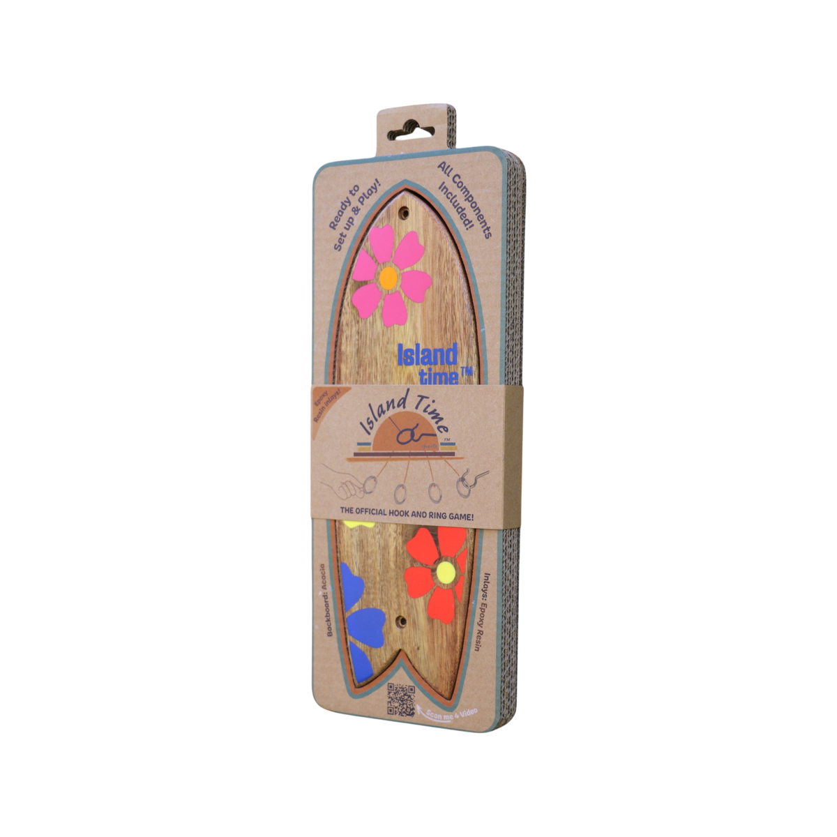 Flower Power Hook and Ring packaging